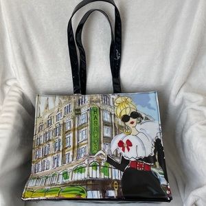 Harrods Working Girl PVC Tote Bag
